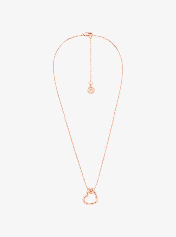 Michael Kors Knotted Heart Necklace
