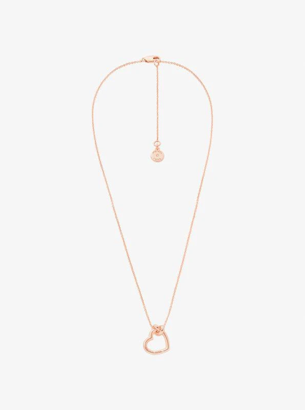 Michael Kors Knotted Heart Necklace 2
