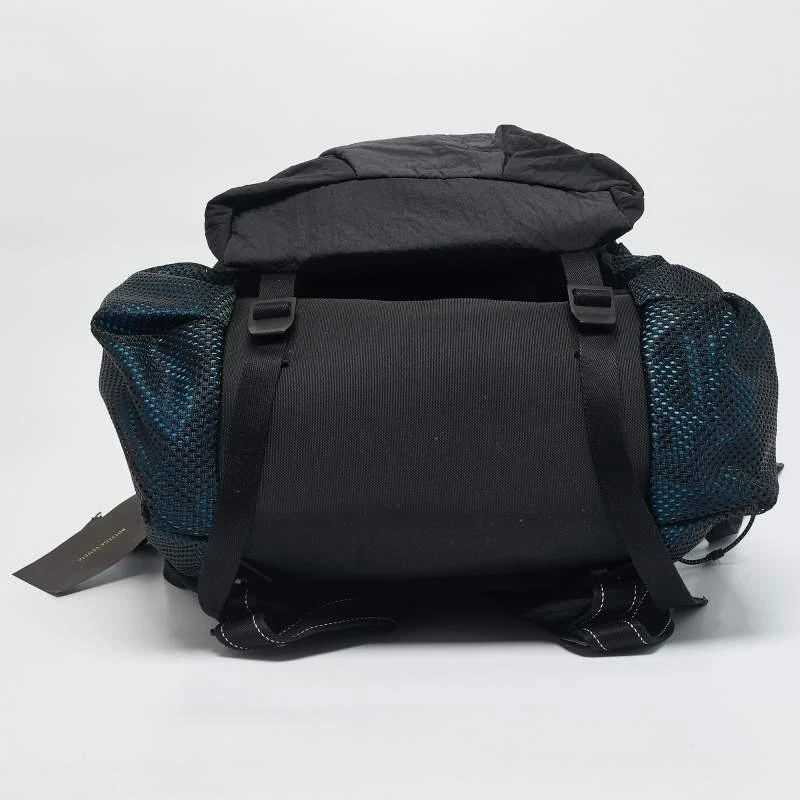 Bottega Veneta Bottega Veneta Black/Blue Nylon Paper Touch  display picture 3