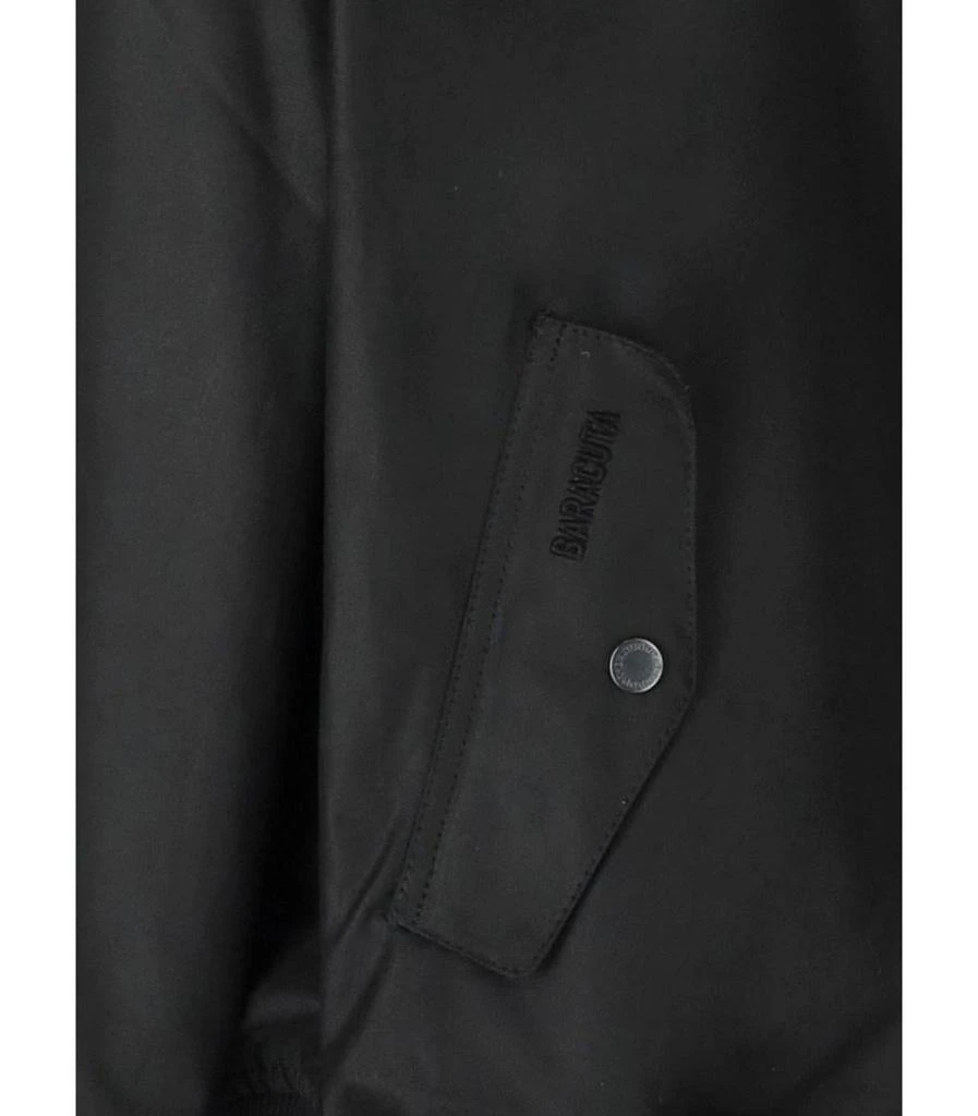 Baracuta Barbour X Baracuta Waxed Black Jacket 3