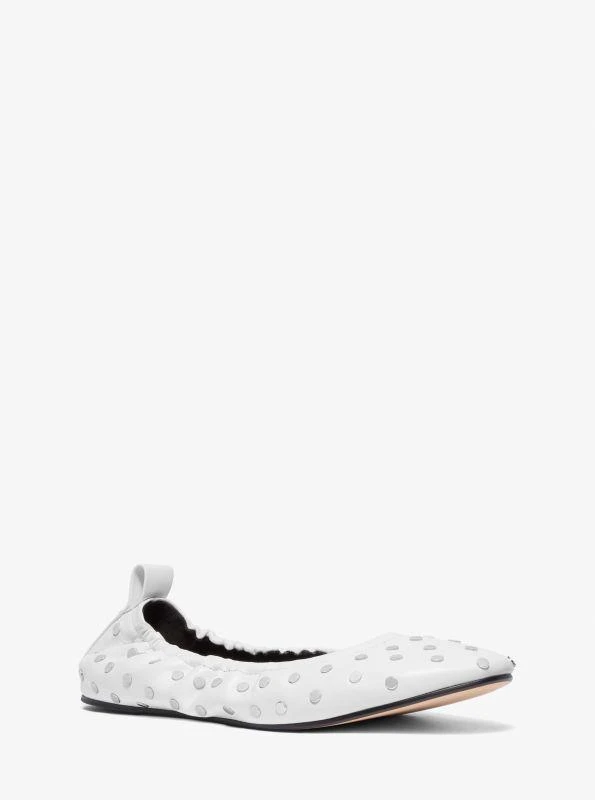 Michael Kors Amy Studded Leather Ballet Flat 1
