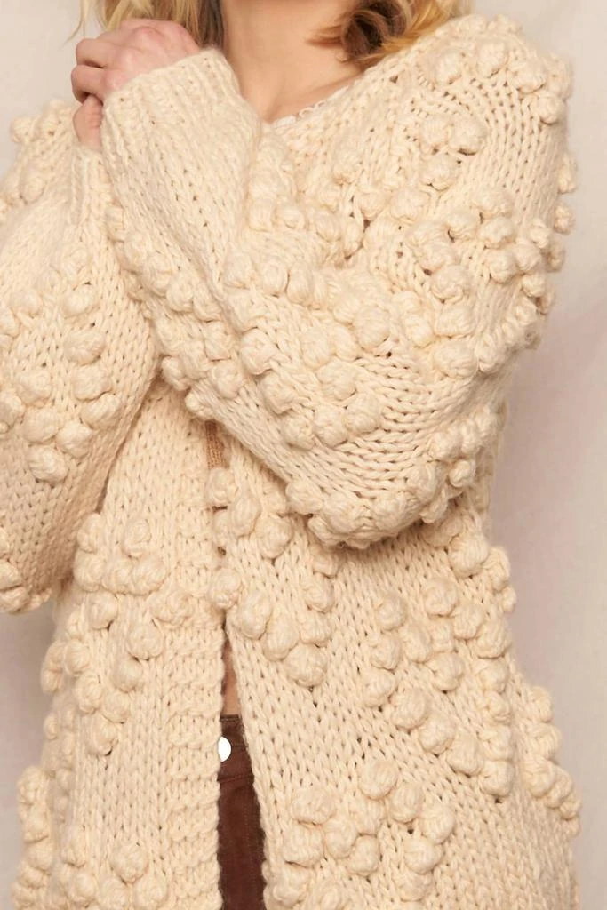 En Creme En Creme - Pom Pom Cardigan 6