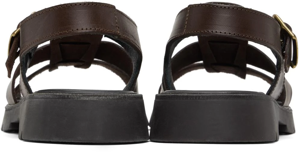 KLEMAN Brown Ballast VTG Sandals 2