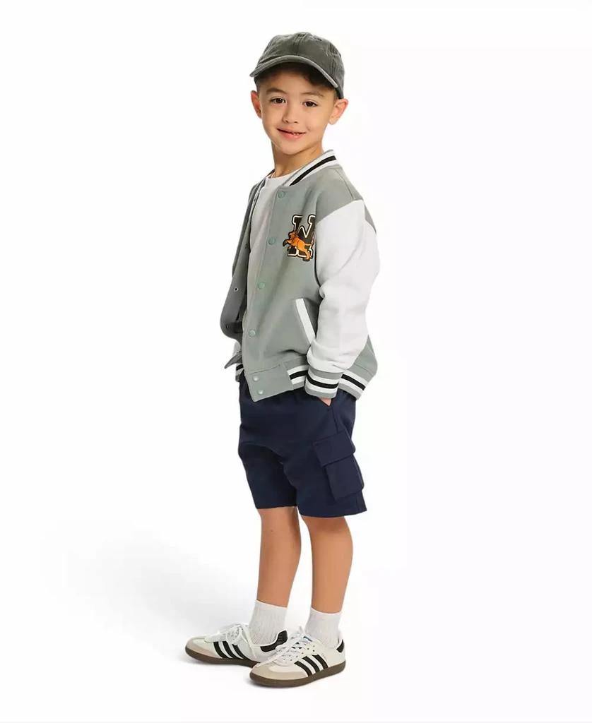 Sovereign Code Toddler Boys Blocked Varsity Jacket 4