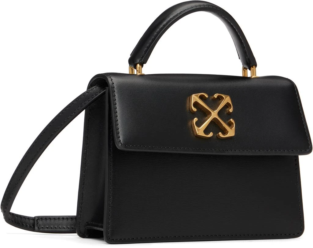 Off-White Black Jitney Baby Leather Bag 2