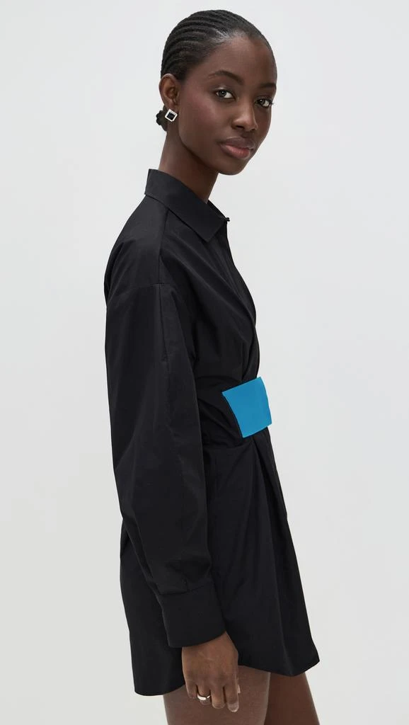 MSGM Collar Long Sleeve Mini Dress 3