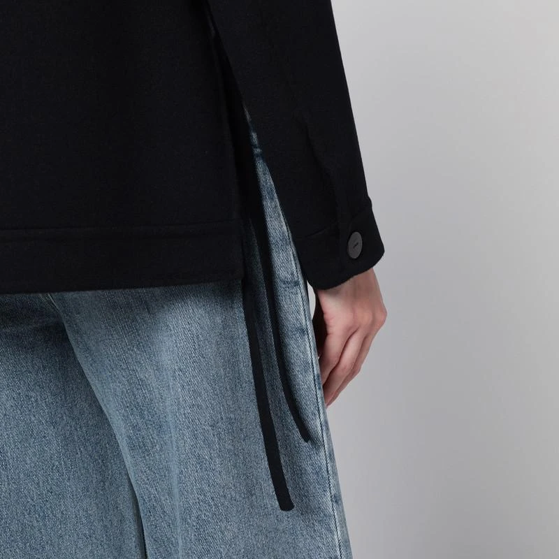 Loewe Black wool and cashmere jacket 4