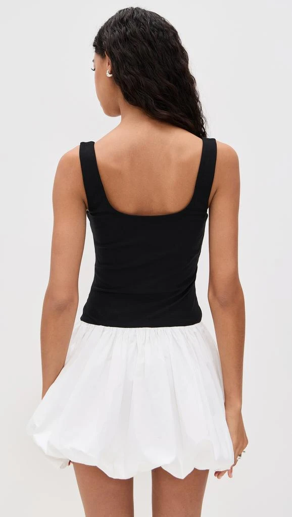 Wayf Lilah Bubble Hem Mini Dress 2