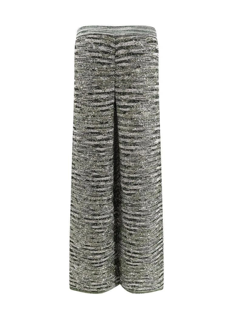 Missoni Missoni Sequin-Embellished Flared Knitted Trousers 2