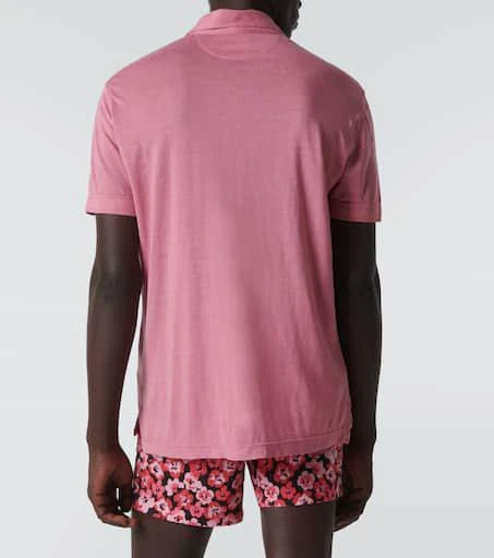 Tom Ford Silk and linen polo shirt 4