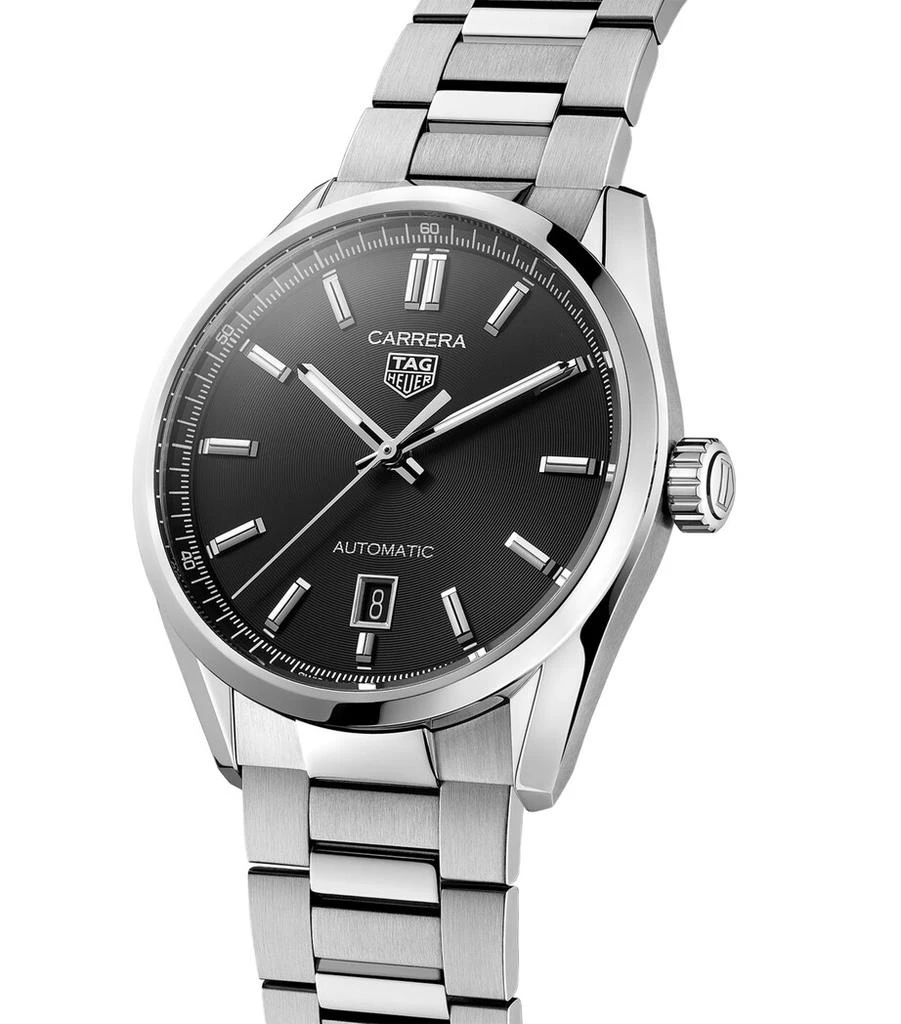 TAG Heuer Stainless Steel Carrera Watch 39mm 6
