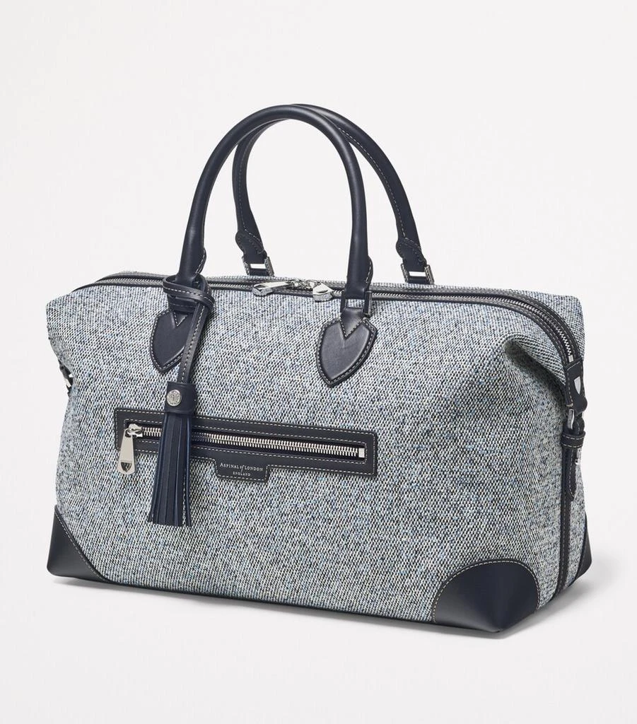 Aspinal of London Canvas-Leather Como Holdall 3