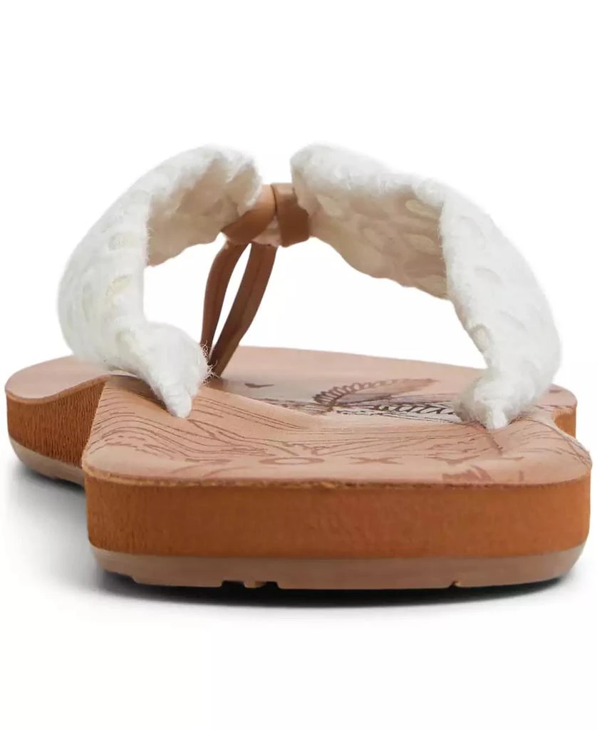 Roxy Women's Tulum Slip-On Flat Sandals 7