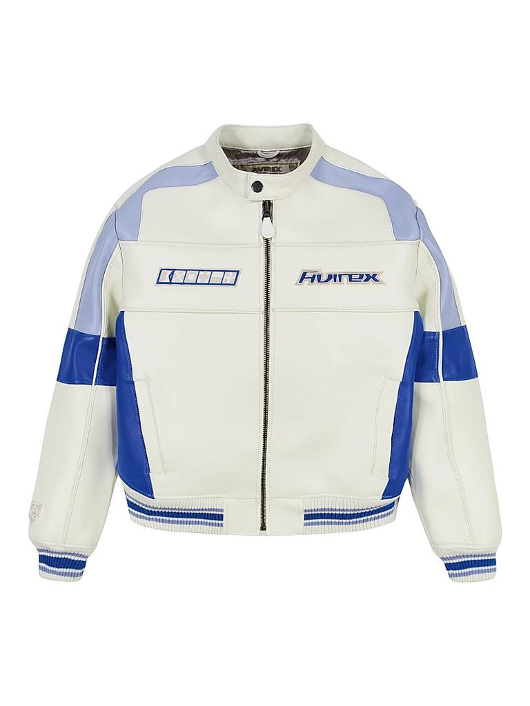 Avirex Off-Shore Leather Racing Jacket