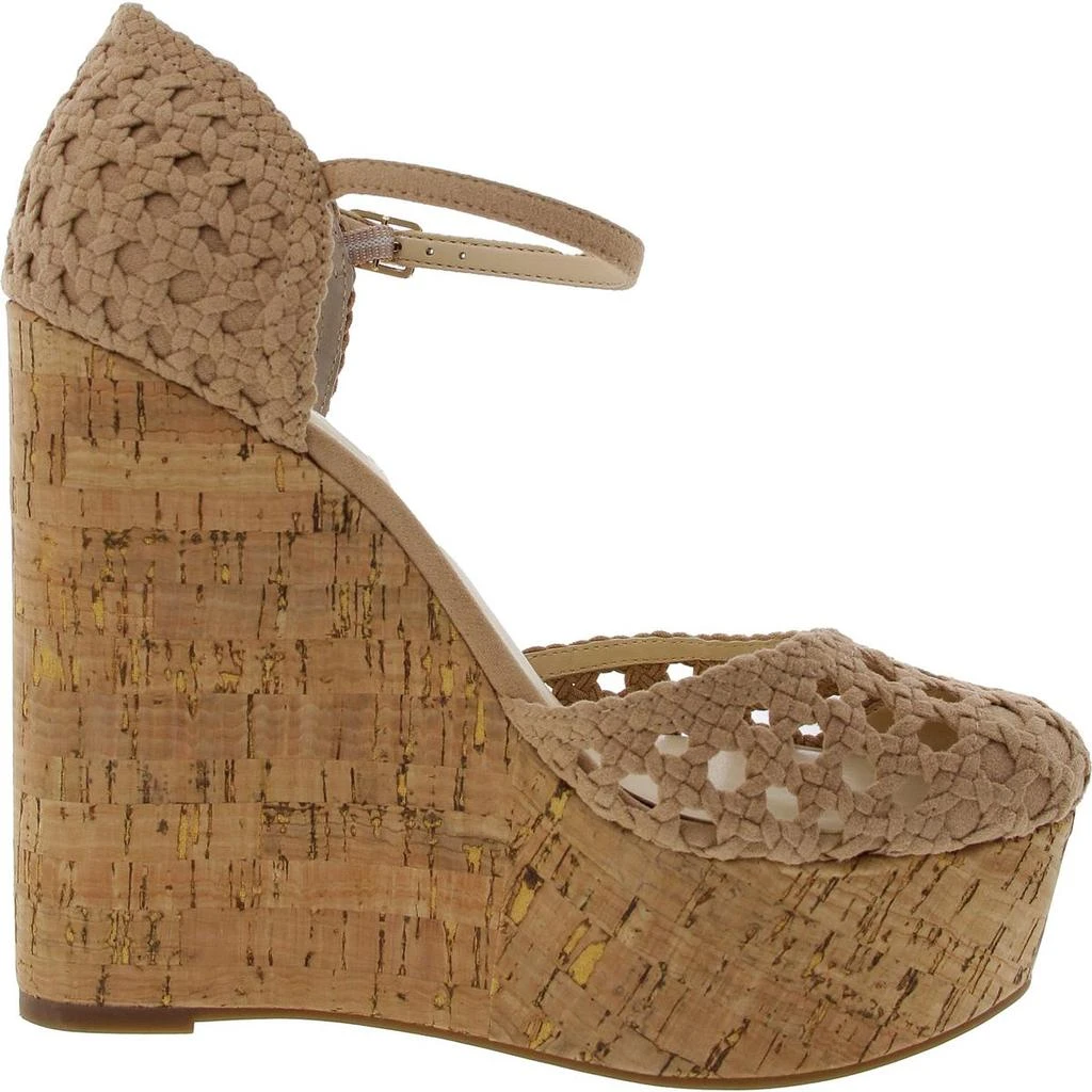 Jessica Simpson Womens Cork Ankle Strap Platform Heels 5
