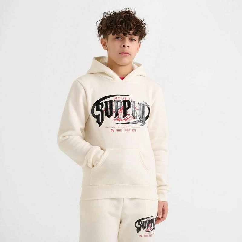 SUPPLY & DEMAND Kids' Supply & Demand Chrome Pullover Hoodie 3