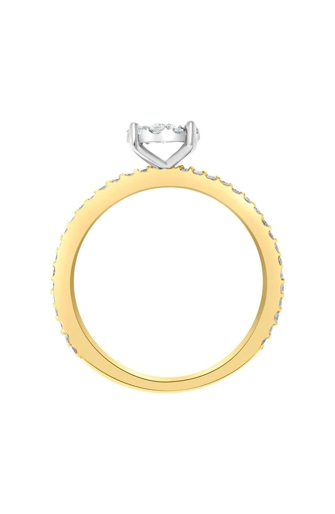 Effy 14K White and Yellow Gold Diamond Rind - 0.13 ctw. 3
