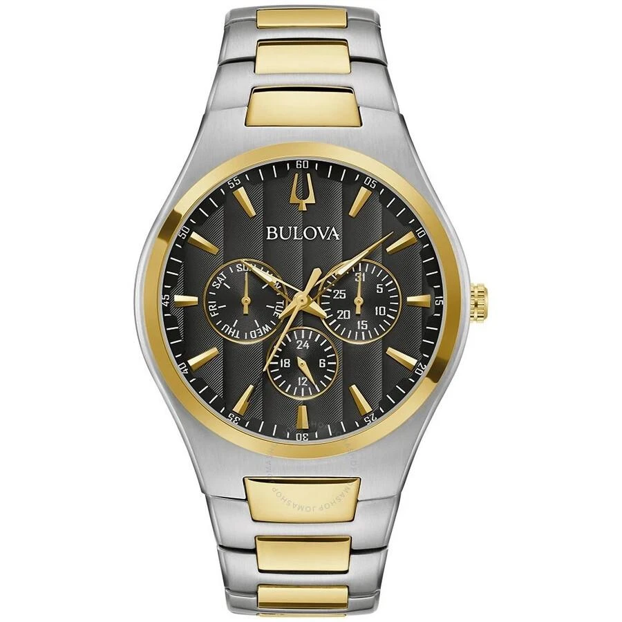 Bulova Classic Quartz Black Dial Men's Watch 98C144 1