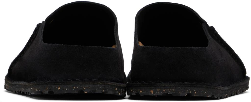 Birkenstock Black Regular Zermatt 365 Suede Leather Loafers 2