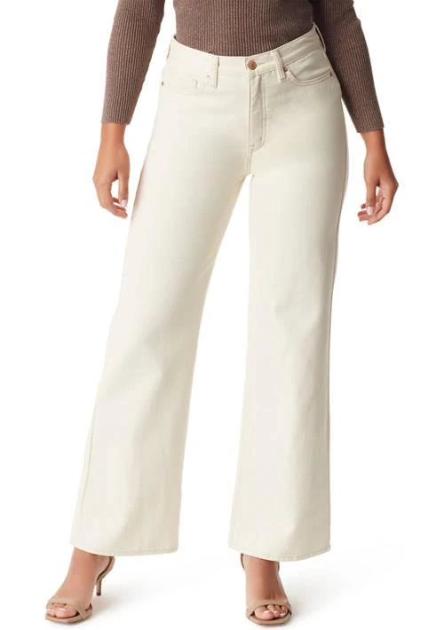 Sam Edelman Edelman Womens Codie High Rise Wide Leg Jeans 1
