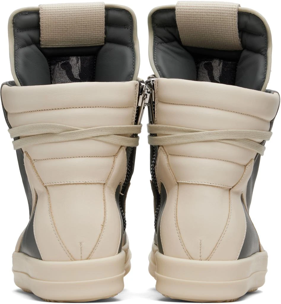 Rick Owens Gray Concordians Geobasket Sneakers 2
