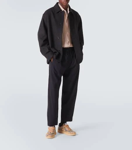 Burberry Burberry Check canvas sneakers 2