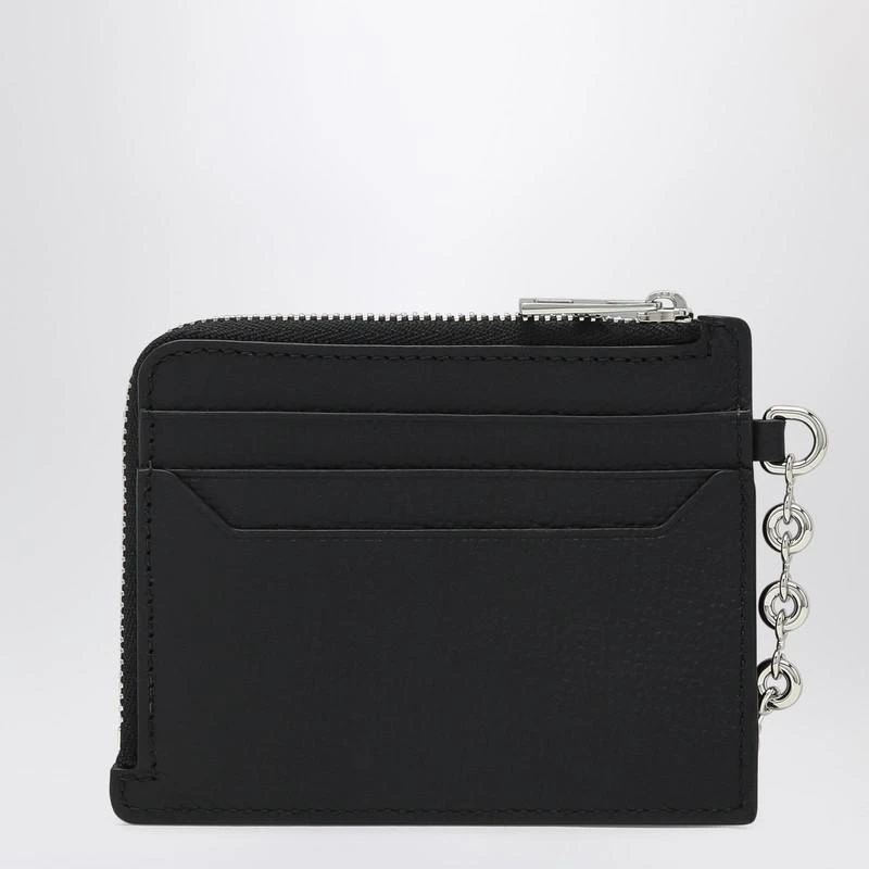 Loewe Anagram card holder black with chain 2