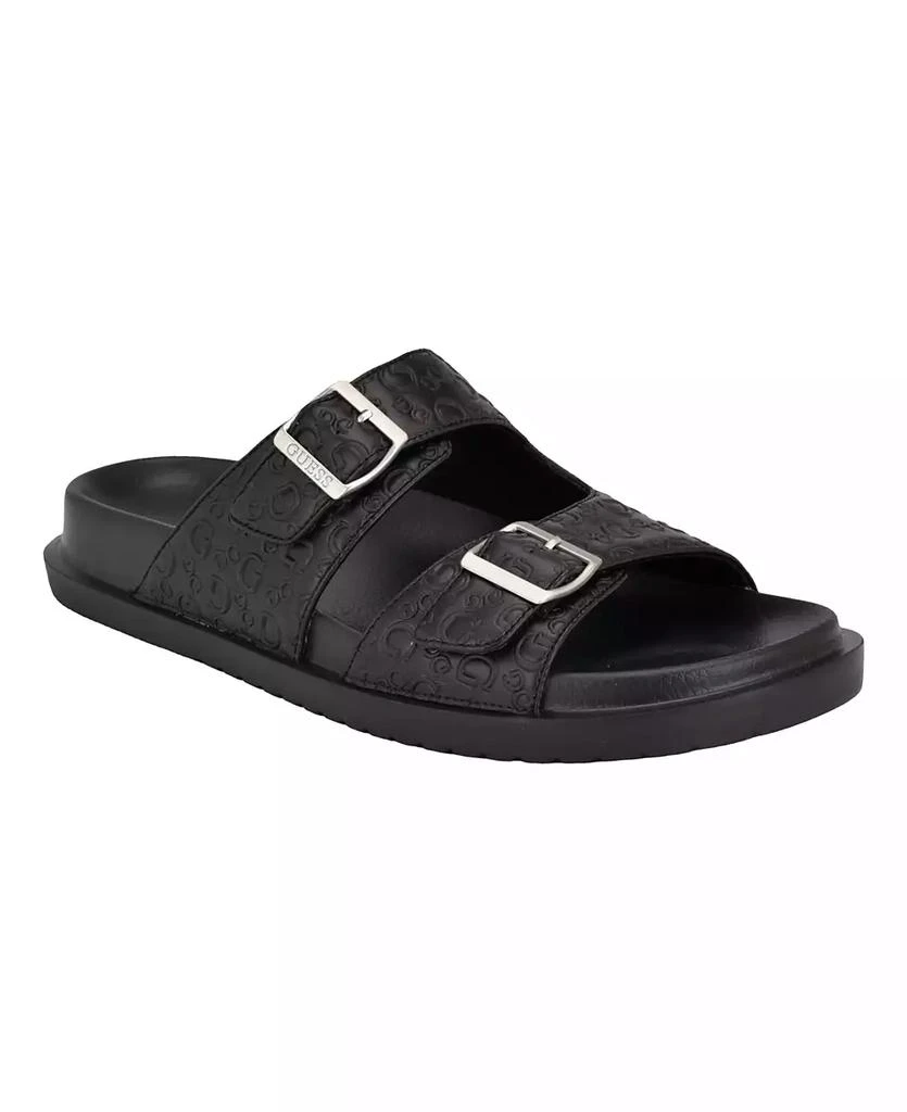 GUESS Men's Verone Double Strap Fashion Slide Sandal 1