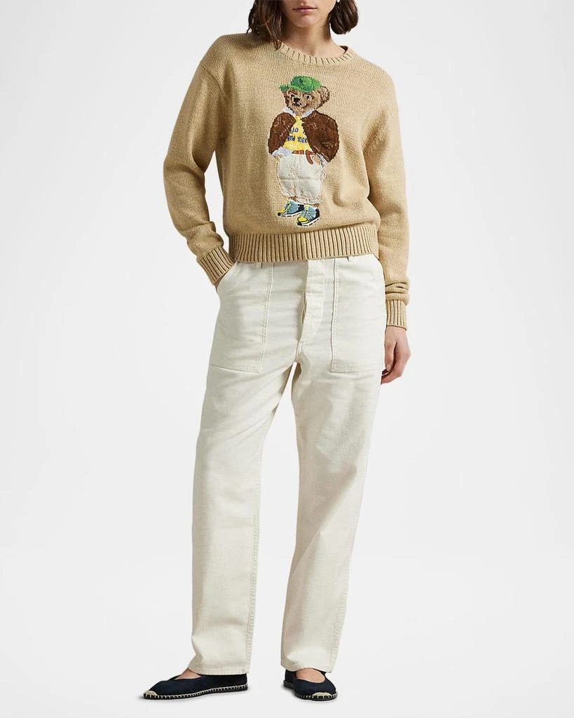 Ralph Lauren Polo Bear Cotton Crewneck Sweater 2