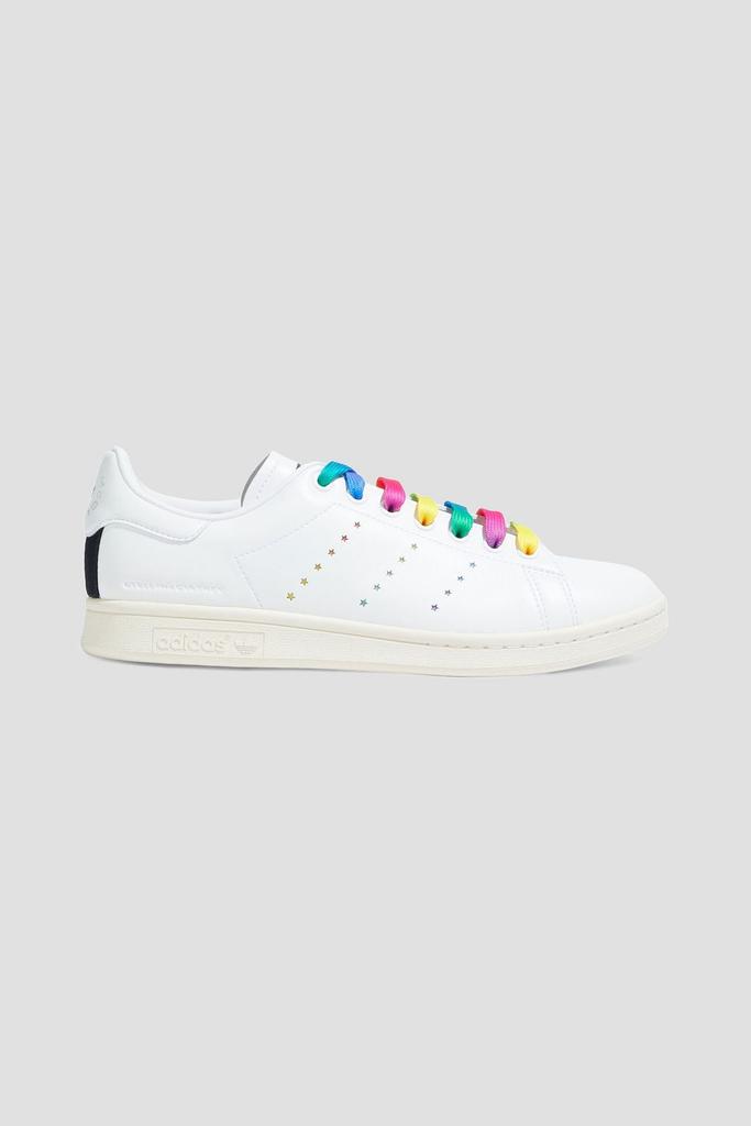 Adidas Stan Smith perforated leather sneakers