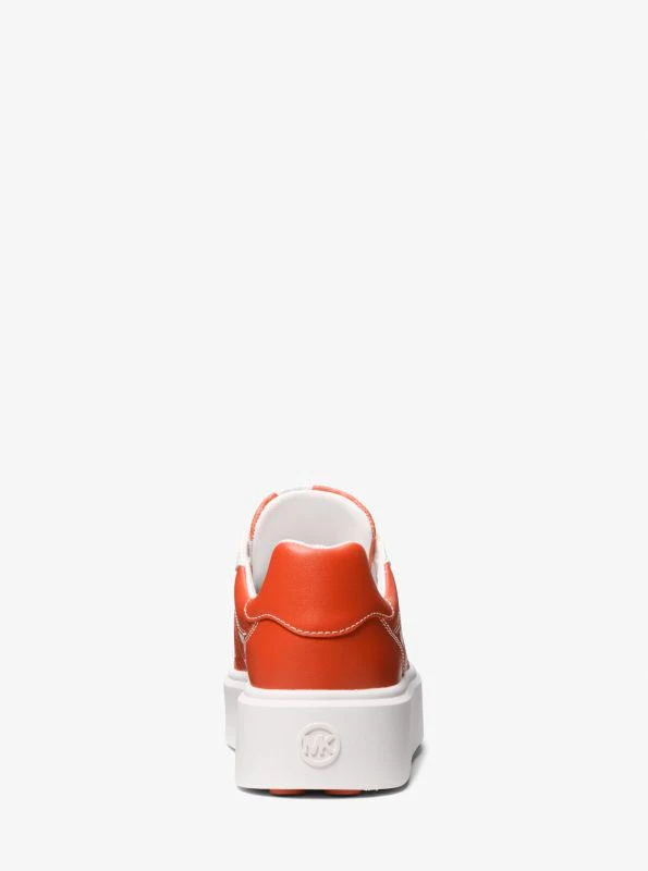 Michael Kors Romey Polka Dot Signature Logo Platform Sneaker 4