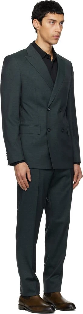 Hugo Boss Gray Slim-Fit Virgin Wool Suit 2
