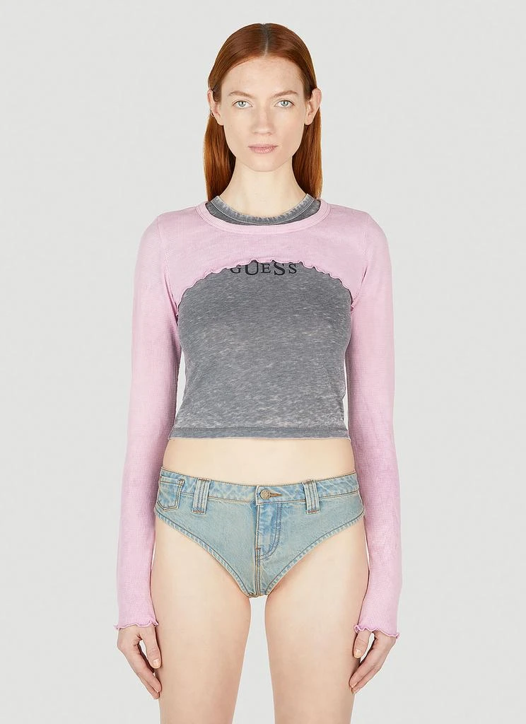 Guess USA Waffle Knit Bolero 1