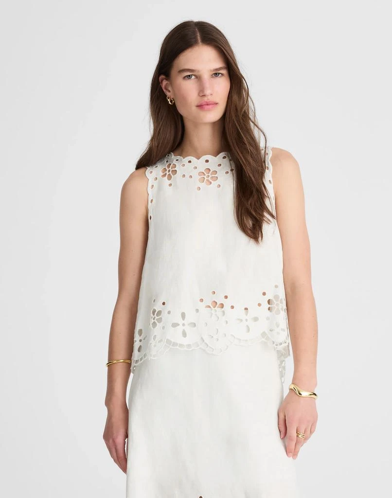 Embroidered Eyelet High-Low Tank On Sale Now with Up to 57% Off | Discover Exclusive Deals & Savings at BeyondStyle Authentic Madewell women with Limited-Time Discounts, Free Shipping, and Price Embroidered Eyelet High-Low Tank On Sale Now with Up to 57% Off | Discover Exclusive Deals & Savings at BeyondStyle Authentic Madewell women with Limited-Time Discounts, Free Shipping, and Price