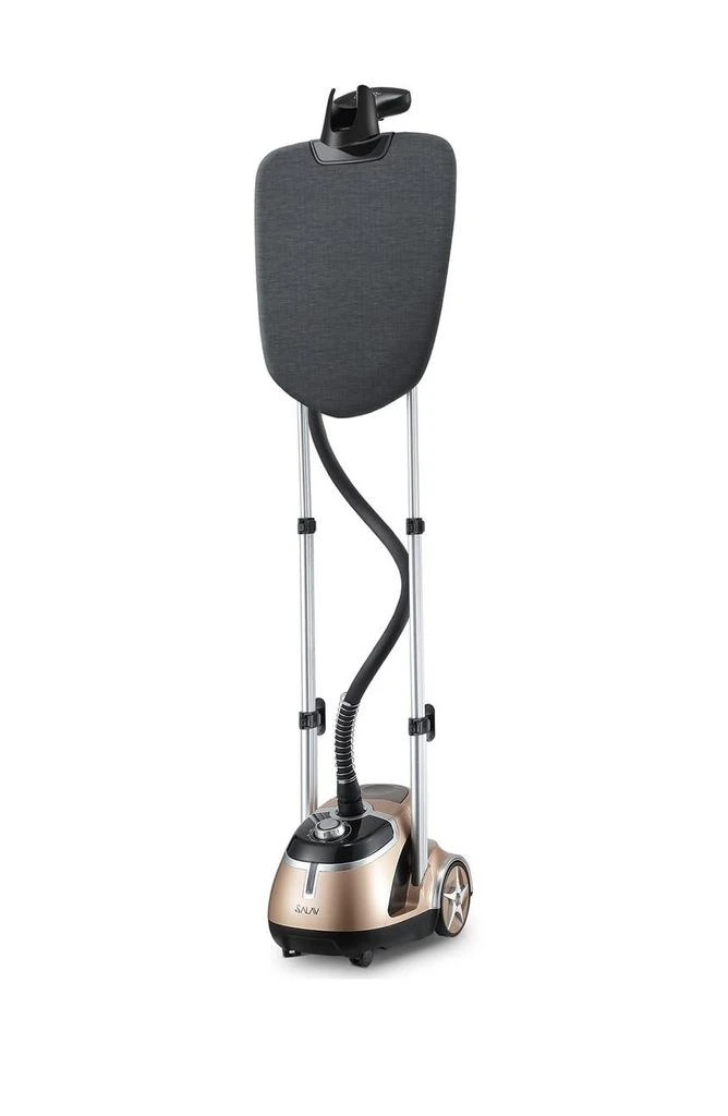 SALAV Professional Dual Bar 4-Setting Garment Steamer & Built-In Ironing Board 1