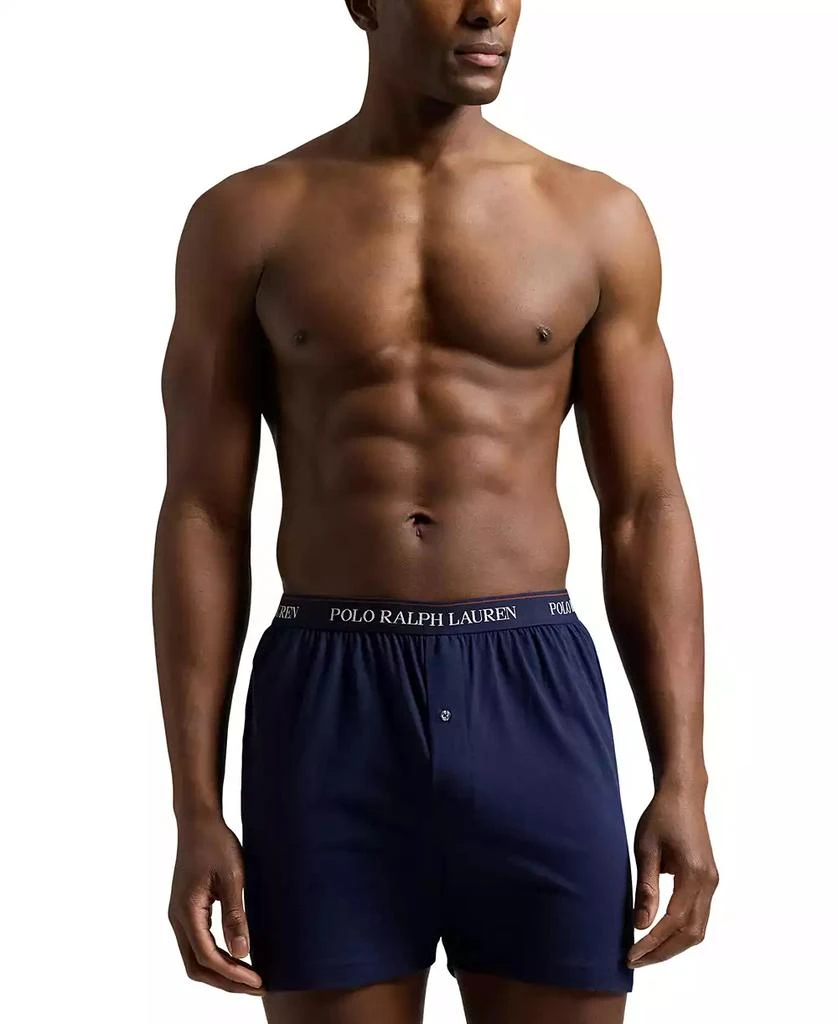 Ralph Lauren Men's 6-Pk. Classic-Fit Cotton Knit Boxer Briefs 4