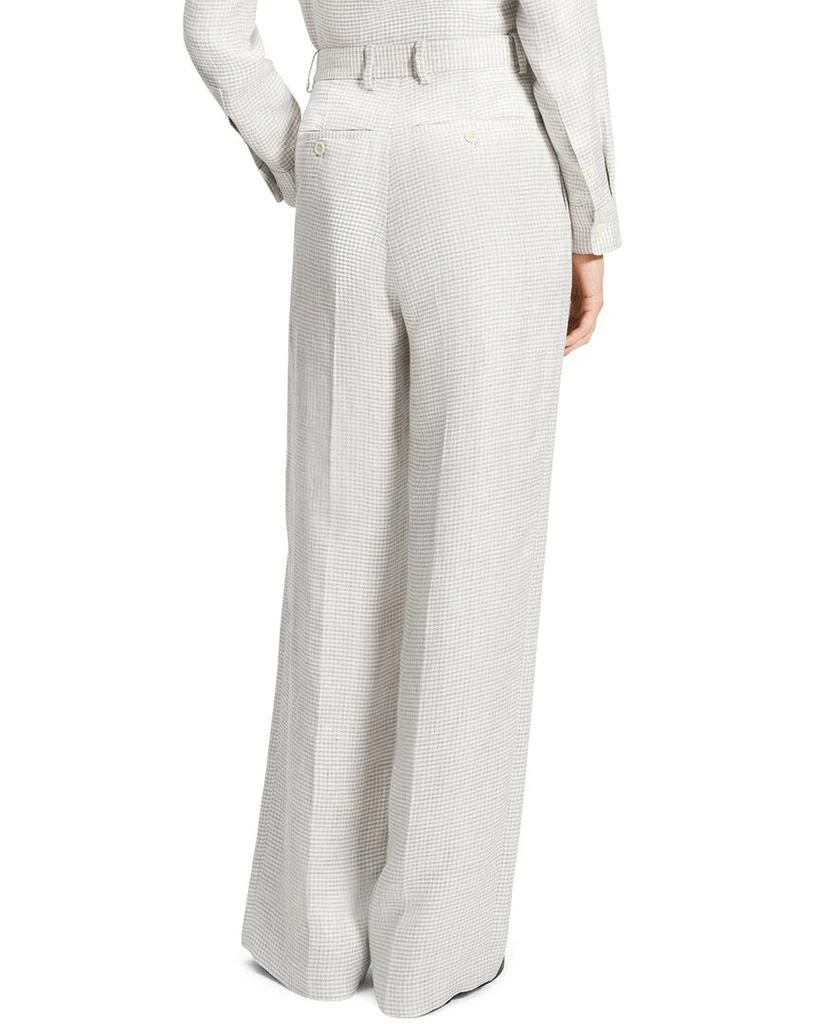 Theory Classic Linen-Blend Straight Pant 2