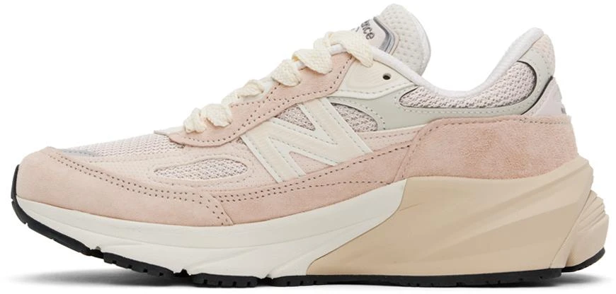 New Balance Pink & Beige 'Made in USA' 990v6 Sneakers 3