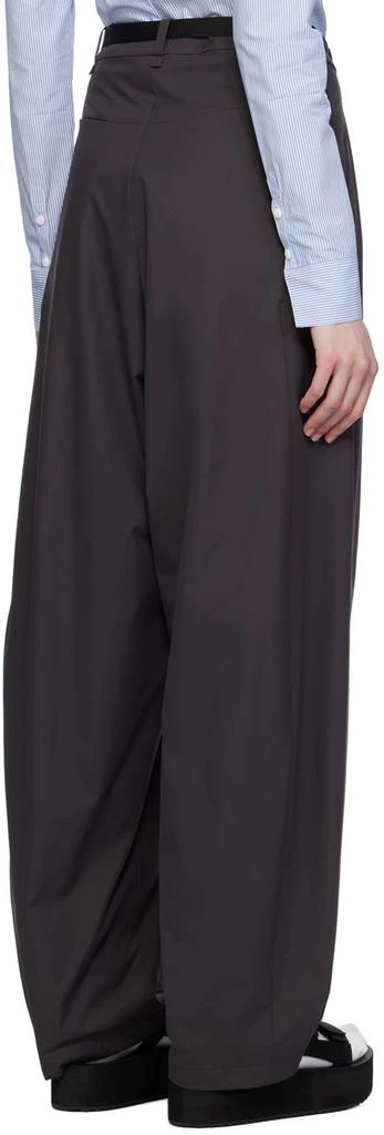 Hyein Seo Gray Belted Trousers 3