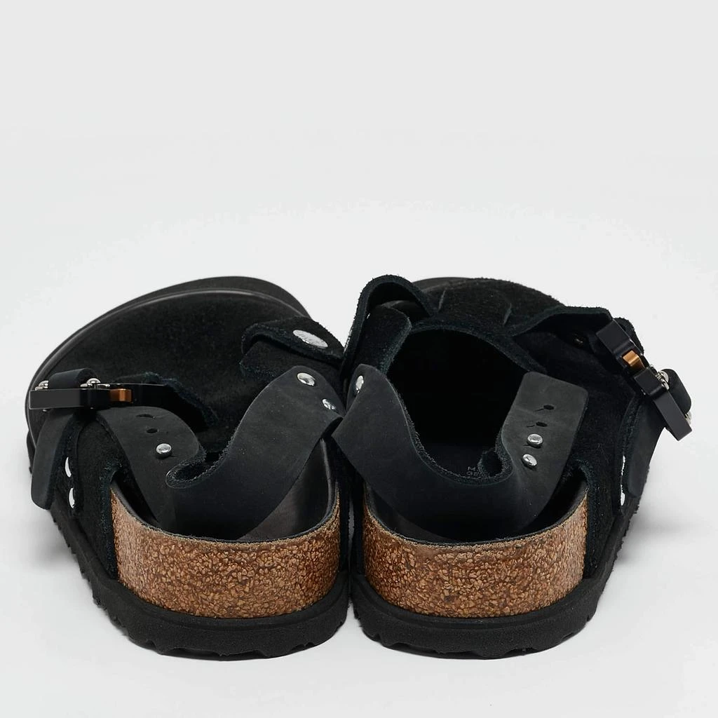 Dior DIOR x Birkenstock Black Suede Tokio Mule Sandals Size 39 5
