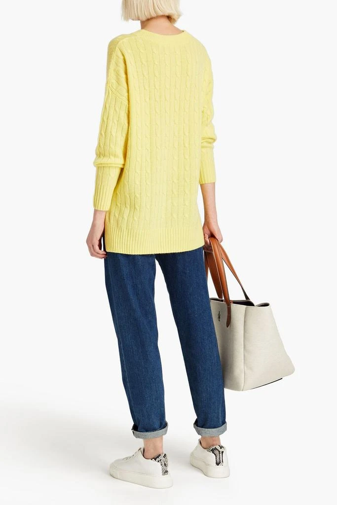 N.PEAL Cable-knit cashmere sweater 3