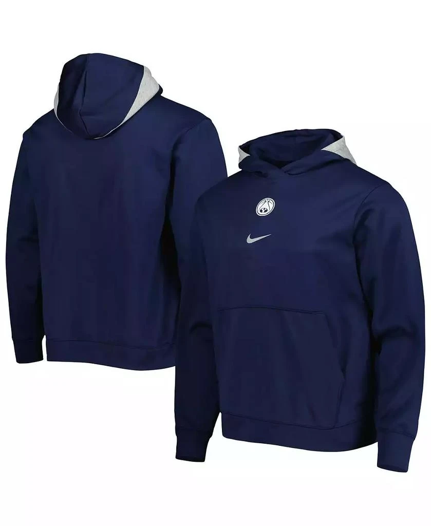 NIKE Men's Navy BYU Cougars Spotlight Performance Pullover Hoodie 1
