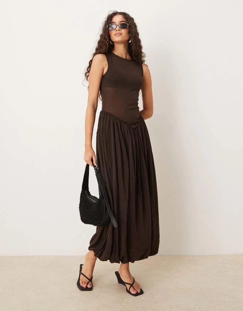 say yes to the dress fairy wings Max Mara Chocolate Brown Wkdgola Wool Dress