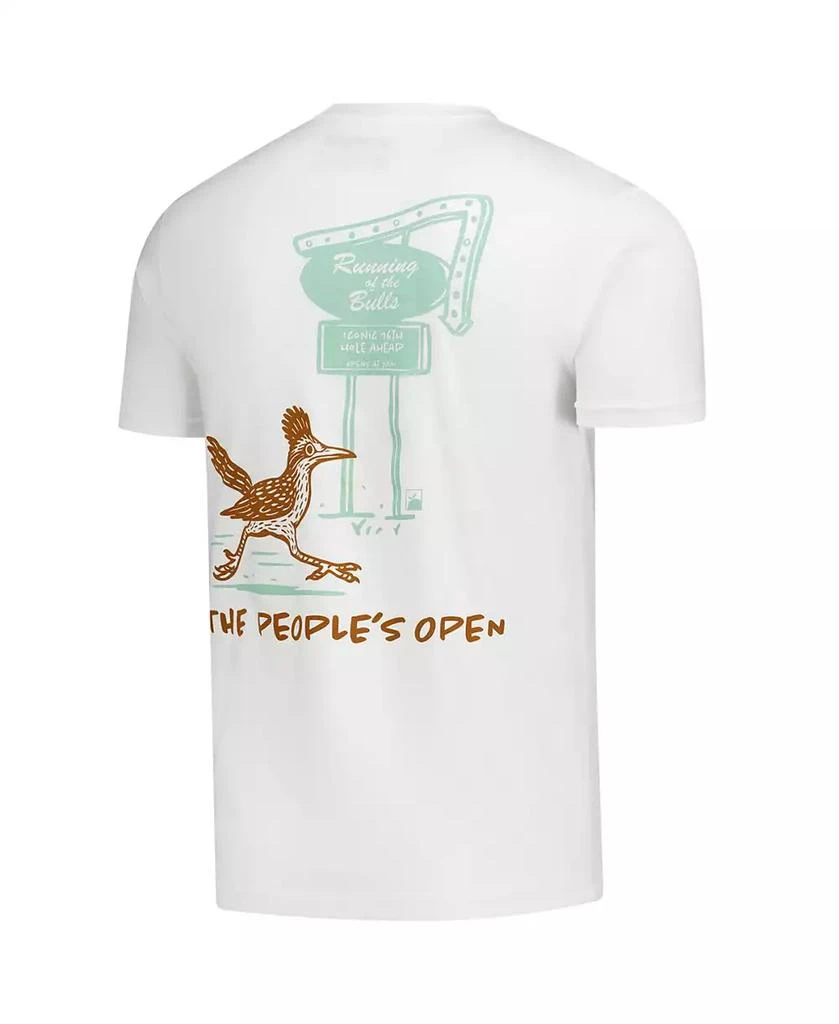 Flomotion Men
s 
Women
s White WM Phoenix Open Running of the Bulls T-Shirt 3