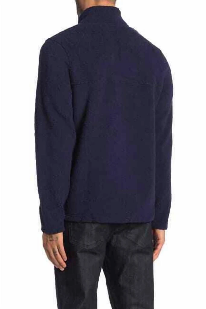 WALLIN & BROS Wallin & Bros - Teddy Faux Shearling Quarter Zip Sweater 2
