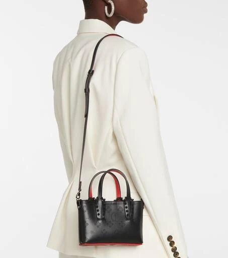 Christian Louboutin Cabata Nano leather tote 2
