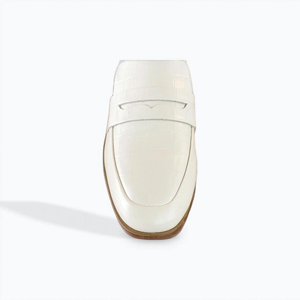 42 GOLD 42 Gold - Yasmeen Croc Embossed Loafer 4