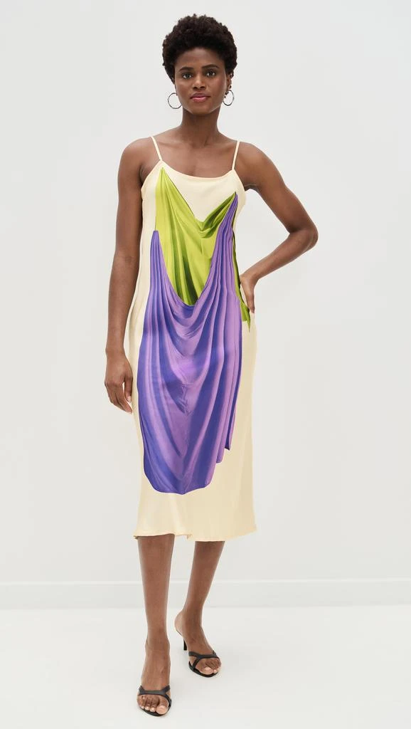 BruceGlen Double Drape Slip Dress 1