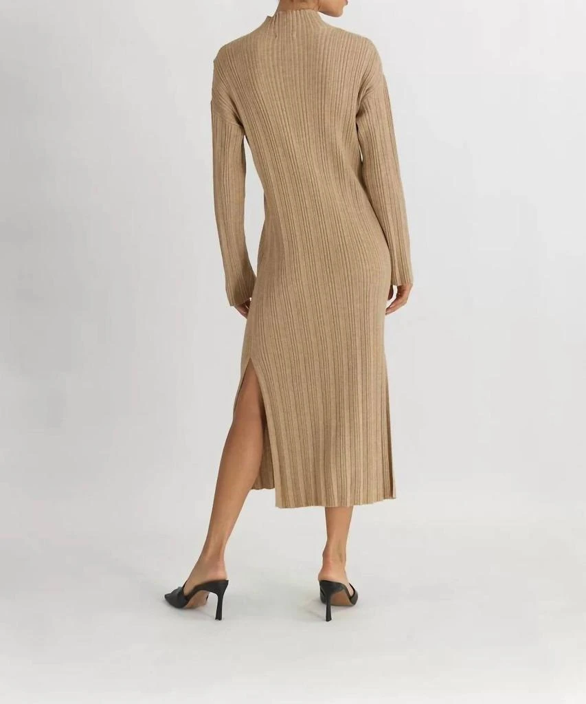 the row brown dress THE ROW Size L Taupe Virgin Wool Blend Knit Sleeveless Sheath Sweater – Sui  Generis Designer Consignment