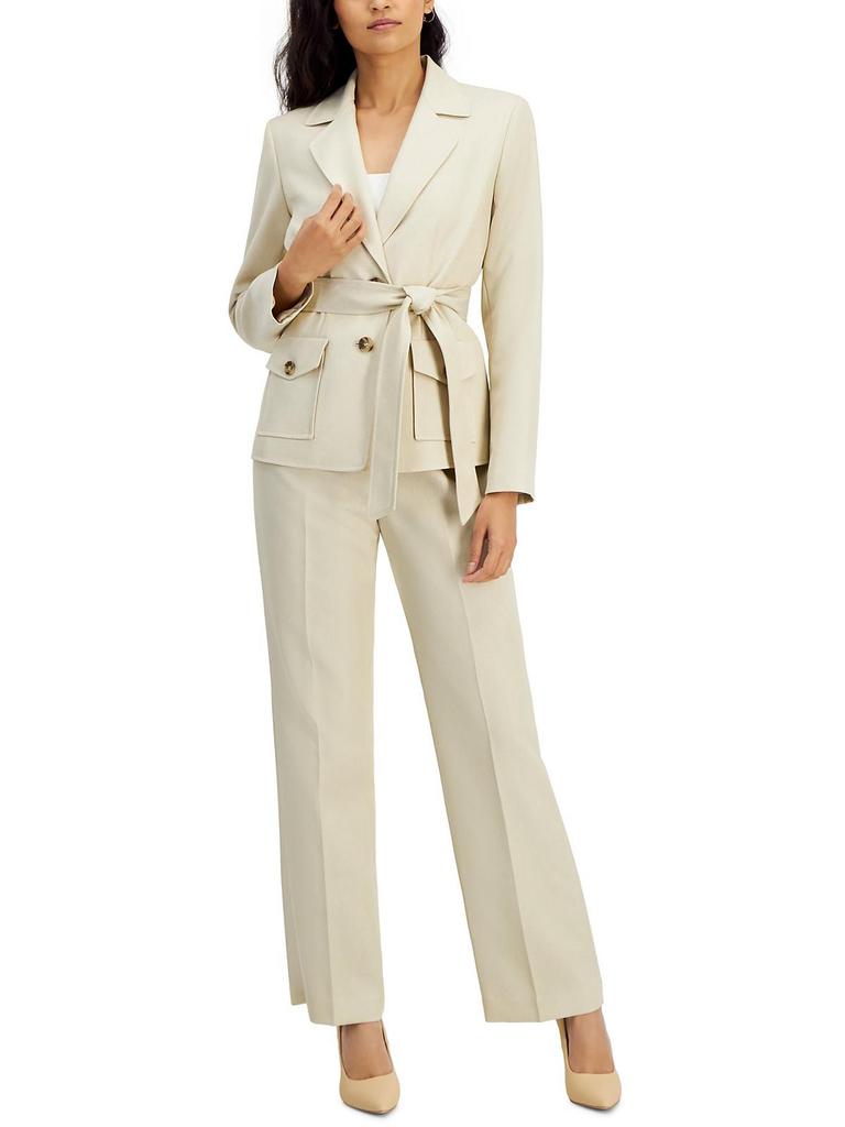 Le Suit Petites Womens 2PC Office Two-Button Suit